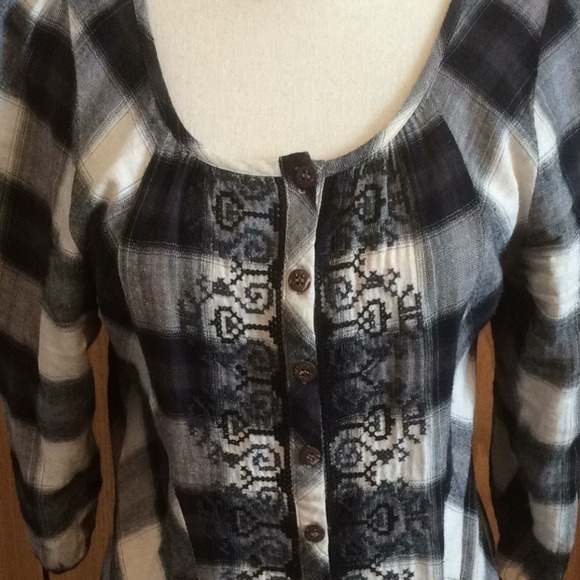 Anthropologie Tops - Anthropologie Freelance Plaid Dress/Tunic